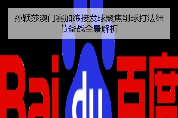 孙颖莎澳门赛加练接发球聚焦削球打法细节备战全景解析